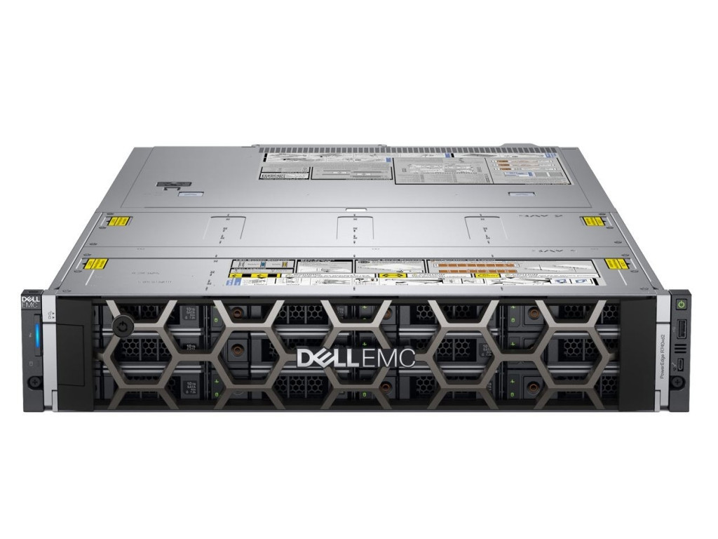 Сървър Dell EMC PowerEdge R740xd2/Chassis 24 x 3.5" Hotplug + 2 x 2.5" Flexbay/Intel Xeon Silver 4210 (13 5779.jpg