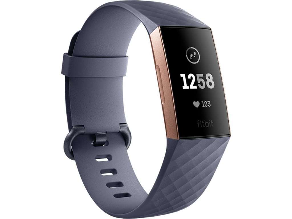 Фитнес гривна Fitbit Charge 3 Rose Gold Blue Grey 2485.jpg