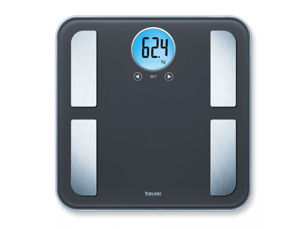 Везна Beurer BF 195 diagnostic bathroom scale; round LCD display; Weight 17051_1.jpg