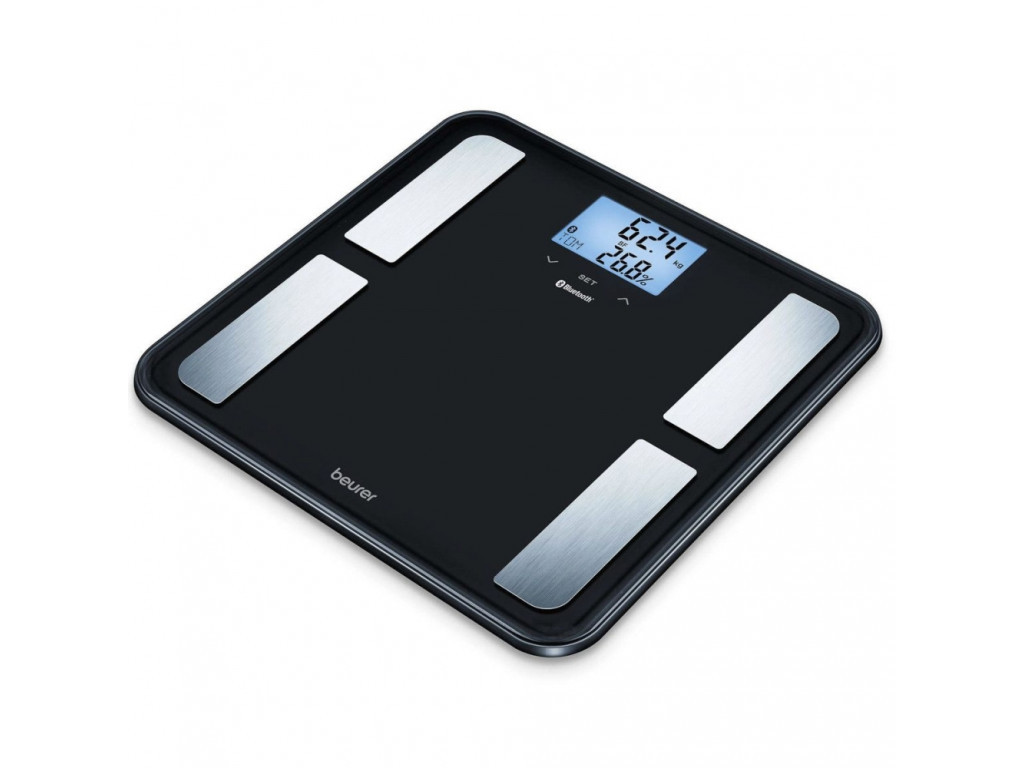 Везна Beurer BF 850 diagnostic bathroom scale in black; Extra-large standing surface; Weight 17052.jpg
