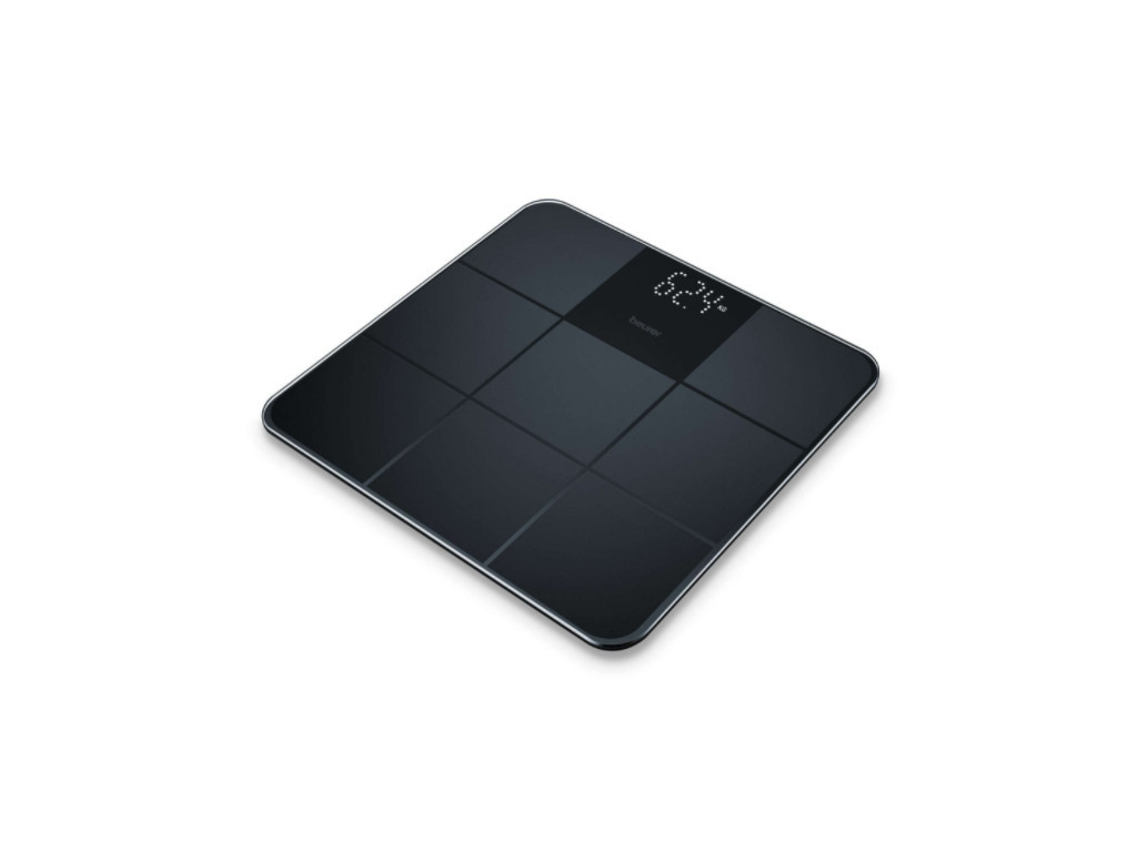 Везна Beurer GS 235 Black Glass bathroom scale non-slip surface; Automatic switch-off 17062.jpg