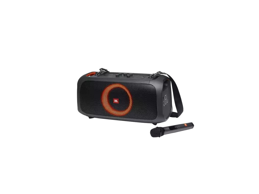 Аудио система JBL PARTYBOX On-The-Go Portable party speaker with built-in lights and wireless mic 2071.jpg