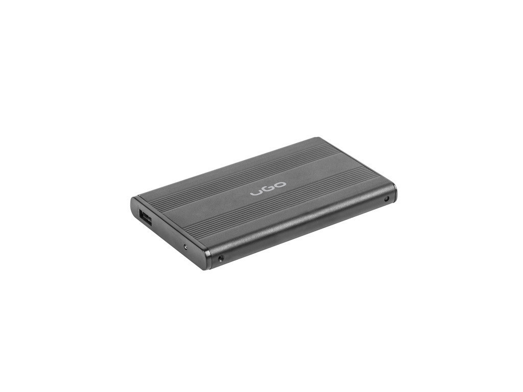 Кутия за твърд диск uGo External enclosure MARAPI S130 SATA 2.5" USB 3.0 Aluminium Black 19494.jpg