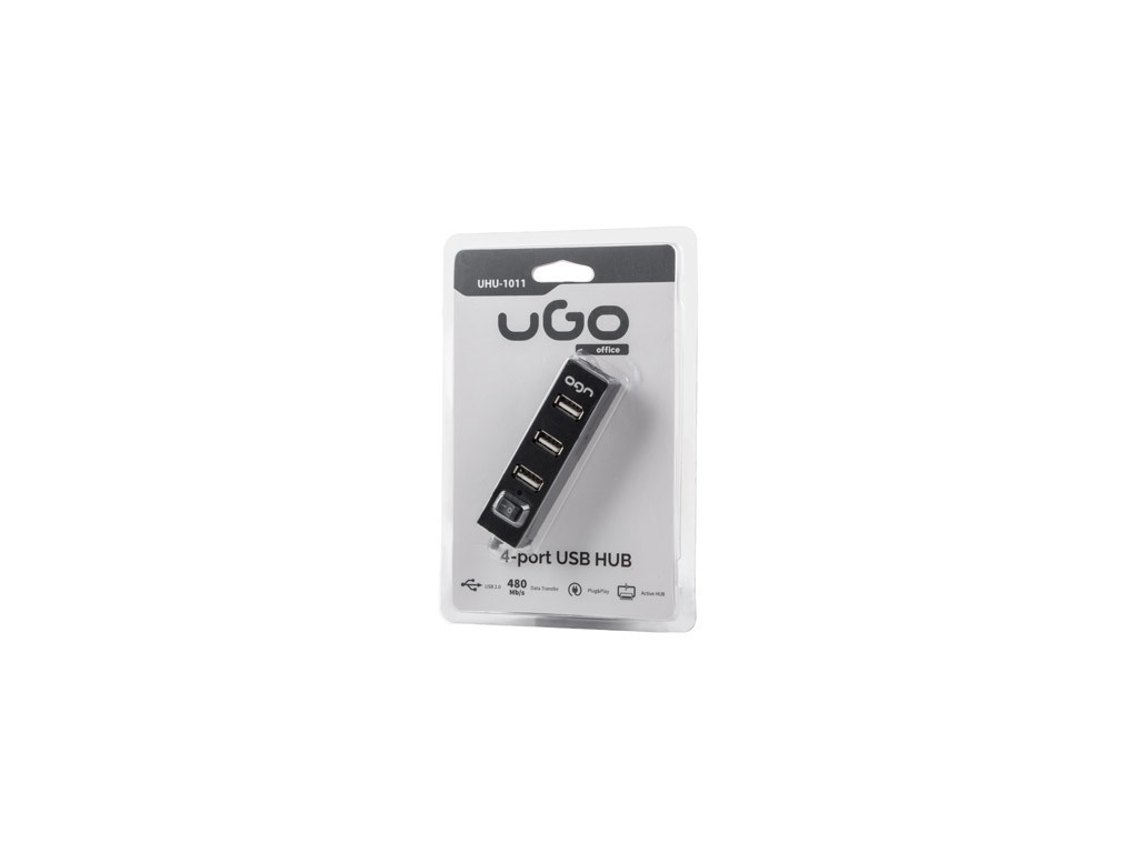USB хъб uGo USB 2.0 hub MAIPO HU100 4-ports with switch 6554_11.jpg