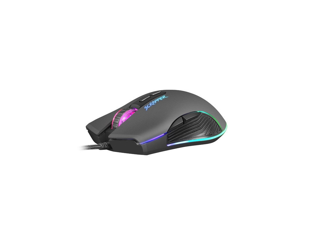 Мишка Fury Gaming Mouse Scrapper 6400DPI Optical With Software RGB Backlight 3896_12.jpg