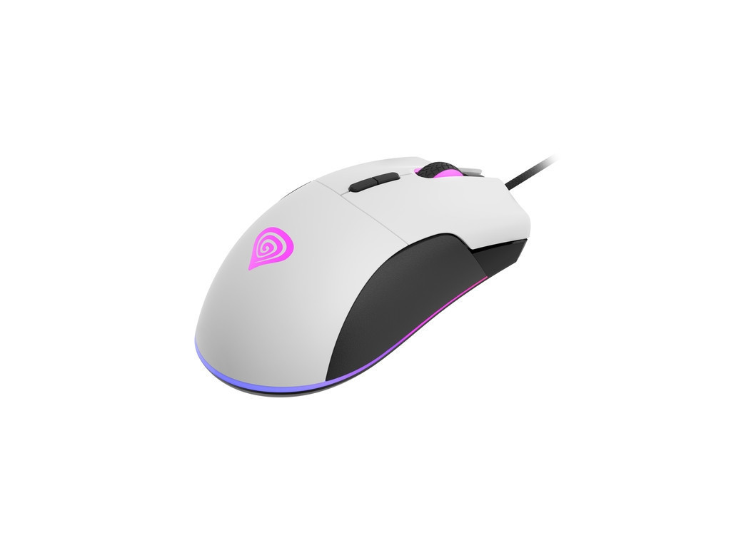 Мишка Genesis Gaming Mouse Krypton 290 6400 DPI RGB Backlit With Software White 18964_1.jpg