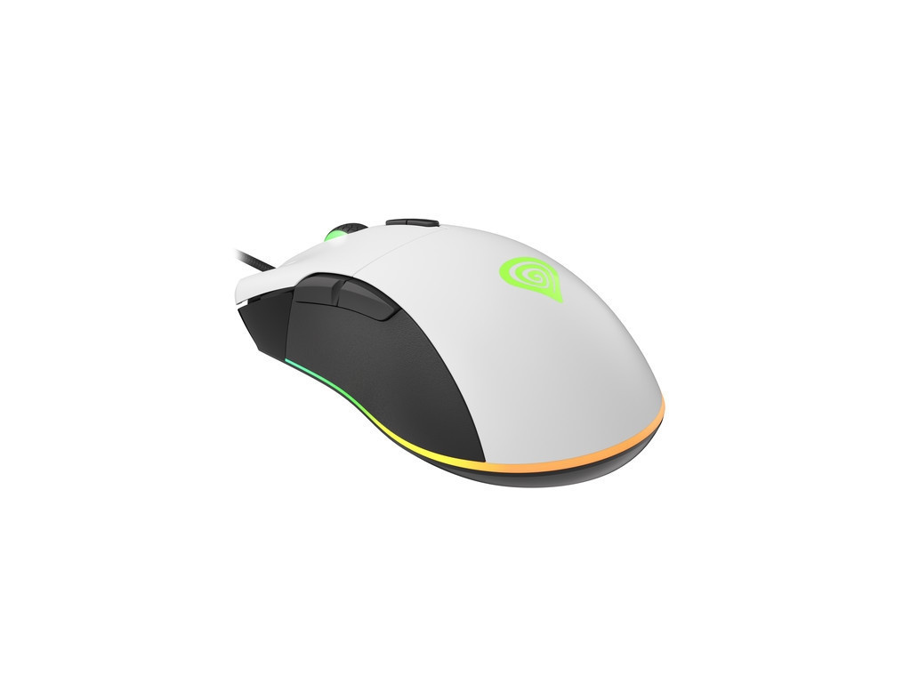 Мишка Genesis Gaming Mouse Krypton 290 6400 DPI RGB Backlit With Software White 18964_2.jpg
