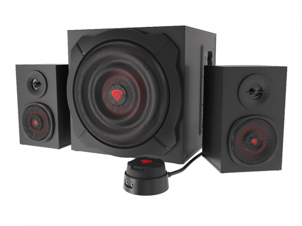 Аудио система Genesis Speakers Helium 610BT 60W Rms 2.1 Black Wired Remote Control 2083.jpg