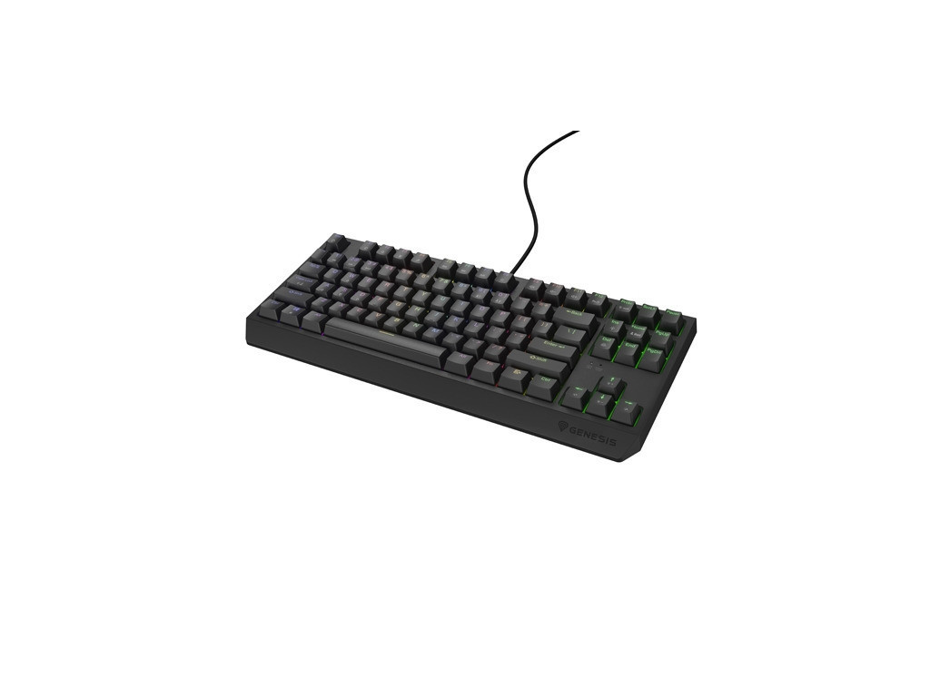 Клавиатура Genesis Gaming Keyboard Thor 230 TKL US RGB Mechanical Outemu Red Black Hot Swap 26085_1.jpg