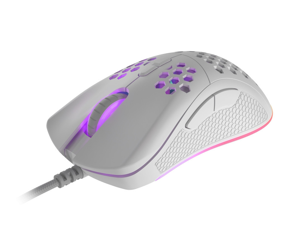 Мишка Genesis Light Weight Gaming Mouse Krypton 550 8000 DPI RGB Software White 3917_10.jpg