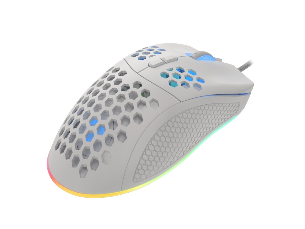 Мишка Genesis Light Weight Gaming Mouse Krypton 550 8000 DPI RGB Software White 3917_15.jpg