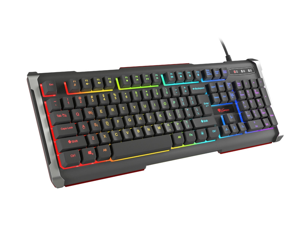 Клавиатура Genesis Gaming Keyboard Rhod 400 Rgb Backlight Us Layout 4054_1.jpg