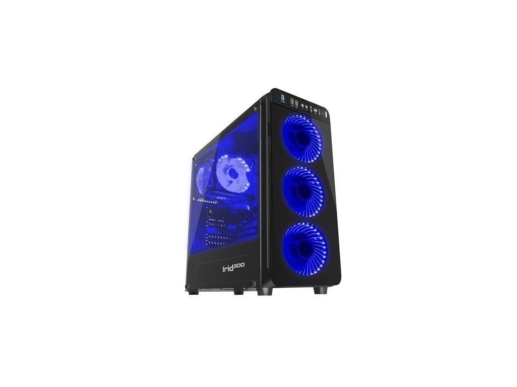 Кутия за компютър Genesis Case Irid 300 Blue Midi Tower Usb 3.0 5538.jpg