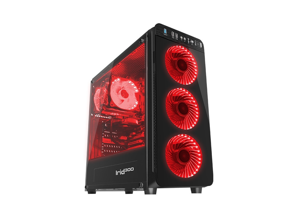 Кутия за компютър Genesis Case Irid 300 Red Midi Tower Usb 3.0 5540.jpg