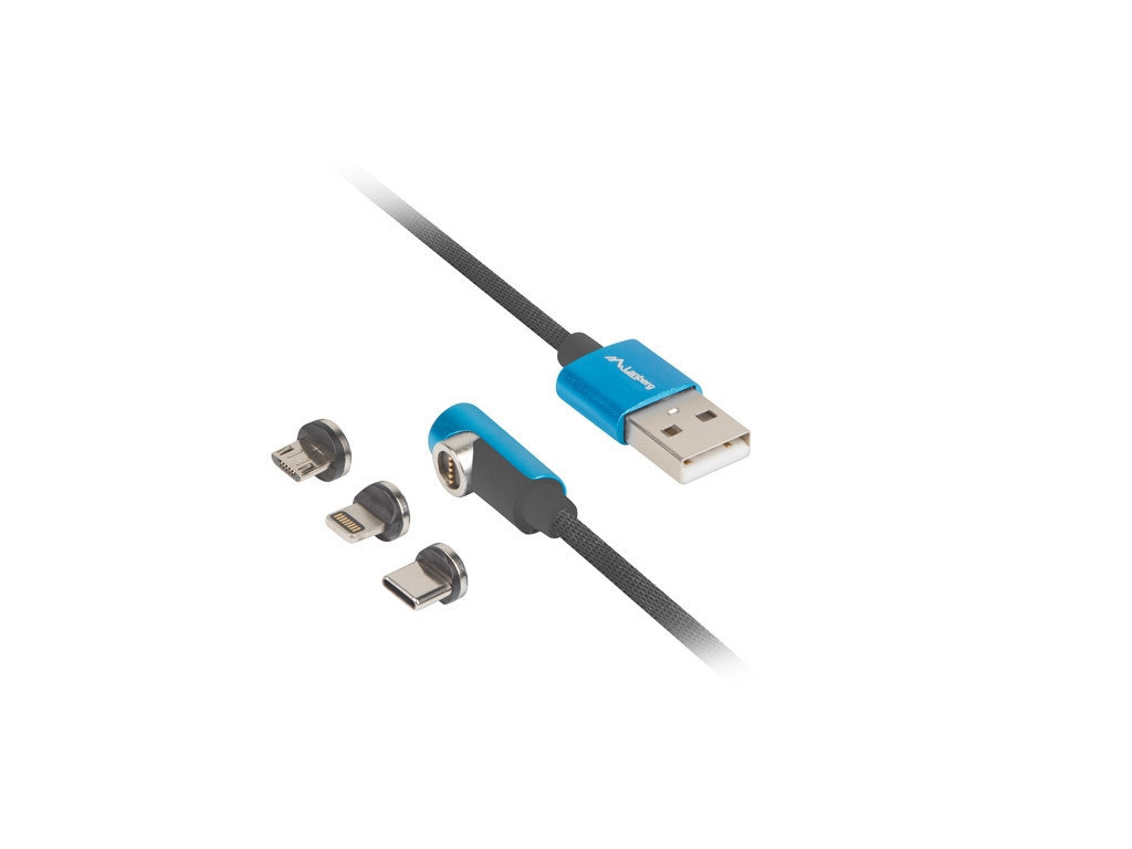 Кабел Lanberg 3in1 USB-A (M) -> USB MICRO(M) + LIGHTNING (M) + USB-C (M) 2.0 1m 21358.jpg