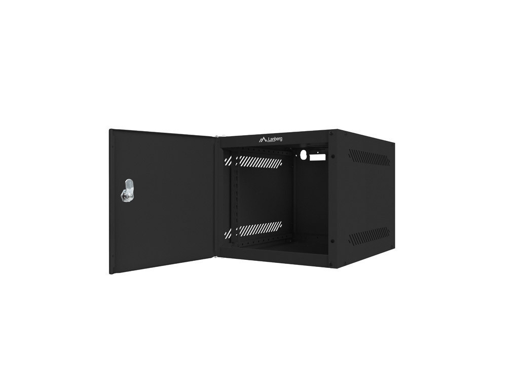 Комуникационен шкаф Lanberg rack cabinet 10" wall-mount 6U / 280x310 for self-assembly with metal door (flat pack) 24201_8.jpg