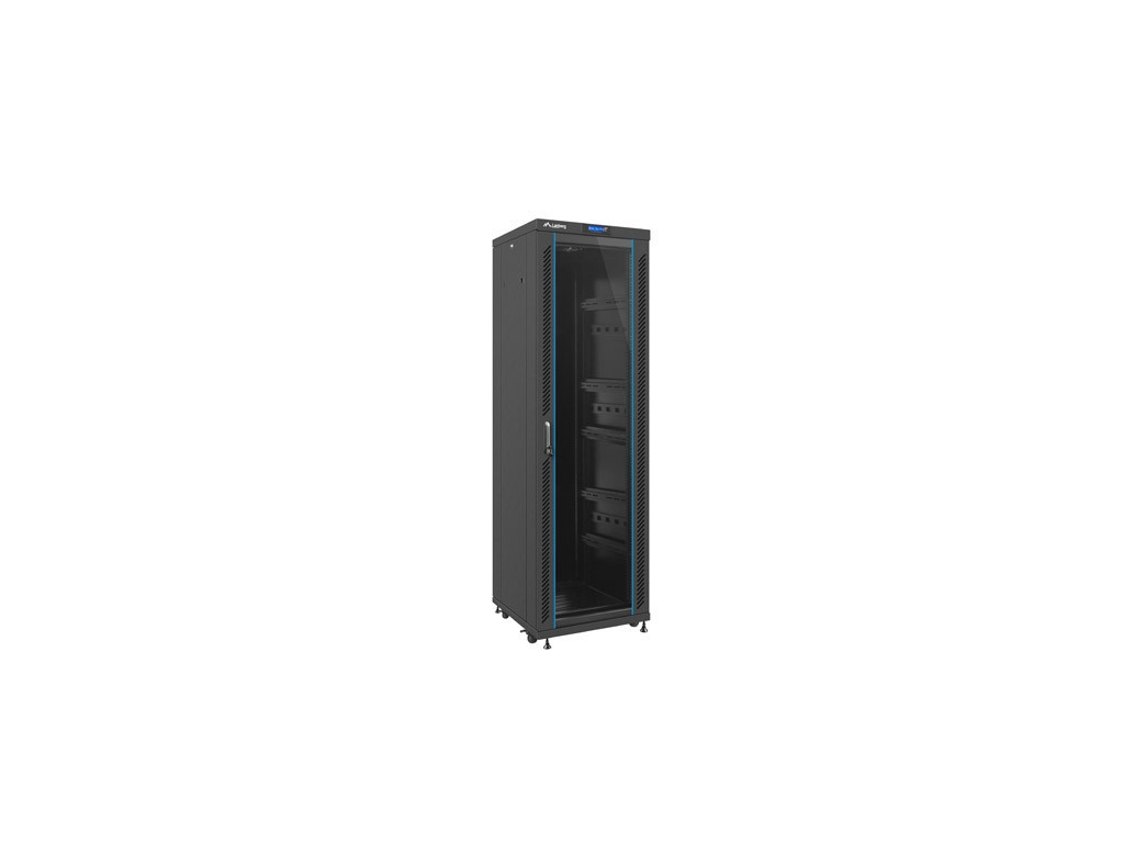 Комуникационен шкаф Lanberg rack cabinet 19" free-standing 37U / 600x600 self-assembly flat pack with glass door LCD 9520_13.jpg