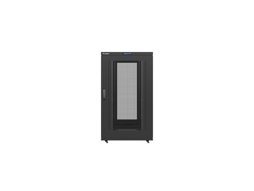 Комуникационен шкаф Lanberg rack cabinet 19" free-standing 27U / 800x1000 self-assembly flatpack with mesh door LCD 9531_10.jpg