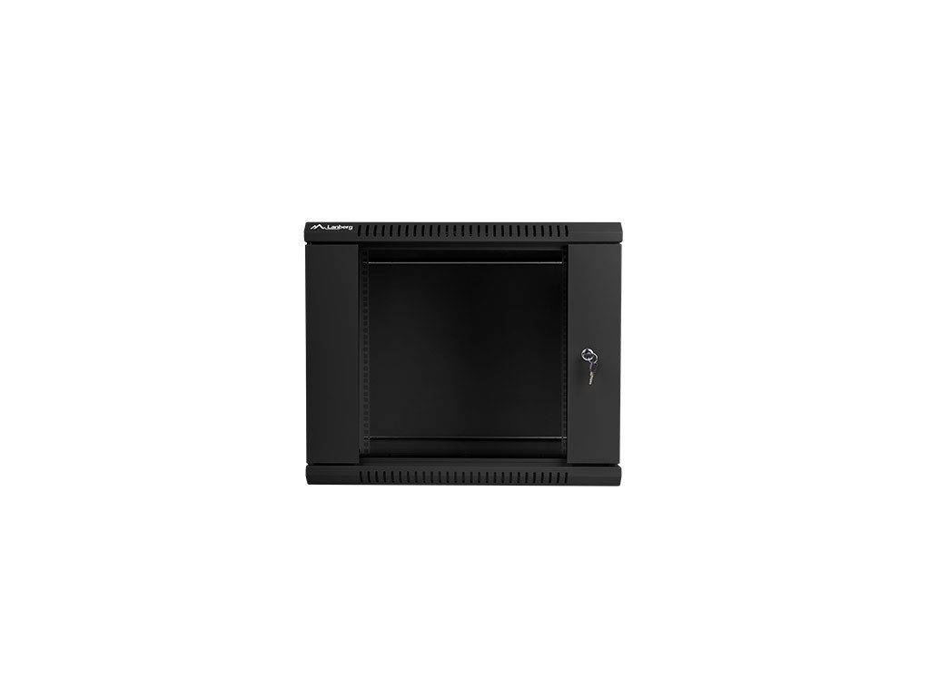 Комуникационен шкаф Lanberg rack cabinet 19” wall-mount 9U / 600x450 for self-assembly (flat pack) 9544_1.jpg