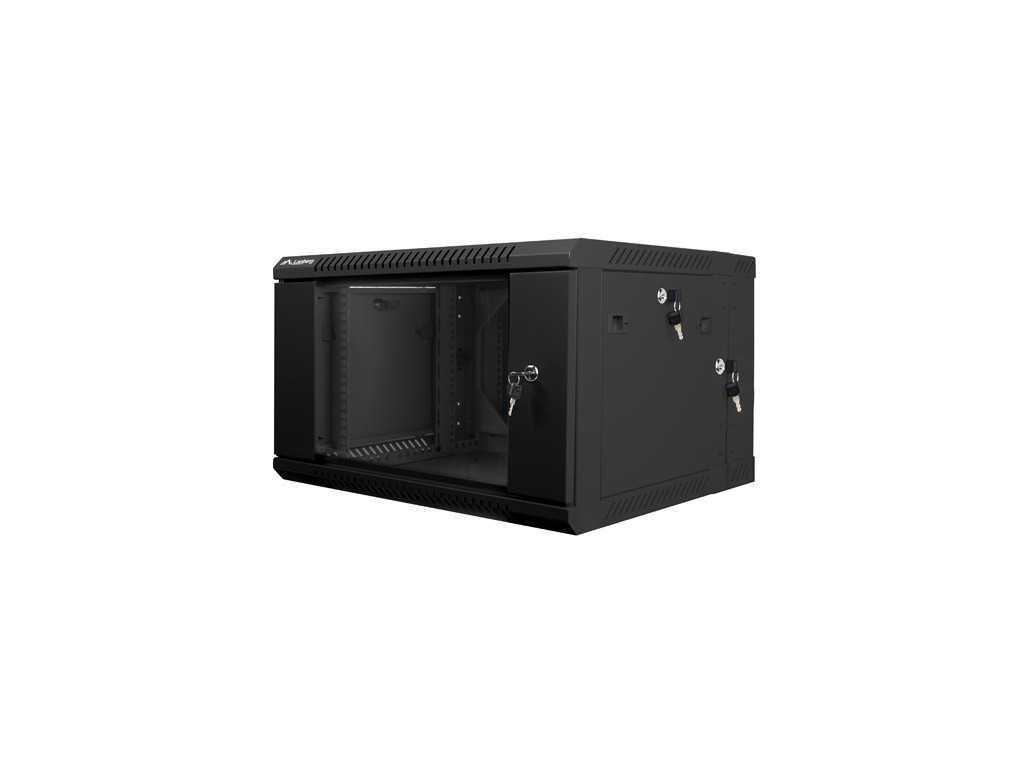 Комуникационен шкаф Lanberg rack cabinet 19” double-section wall-mount 6U / 600x600 for self-assembly (flat pack) 9572.jpg