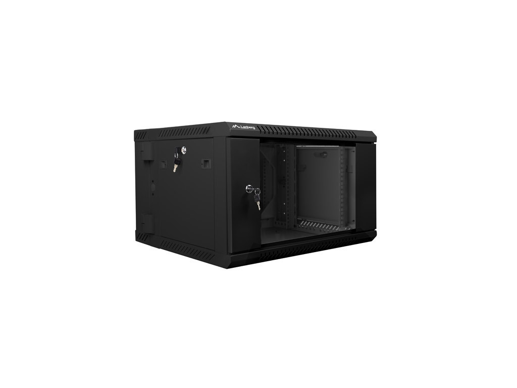 Комуникационен шкаф Lanberg rack cabinet 19” double-section wall-mount 6U / 600x600 for self-assembly (flat pack) 9572_16.jpg