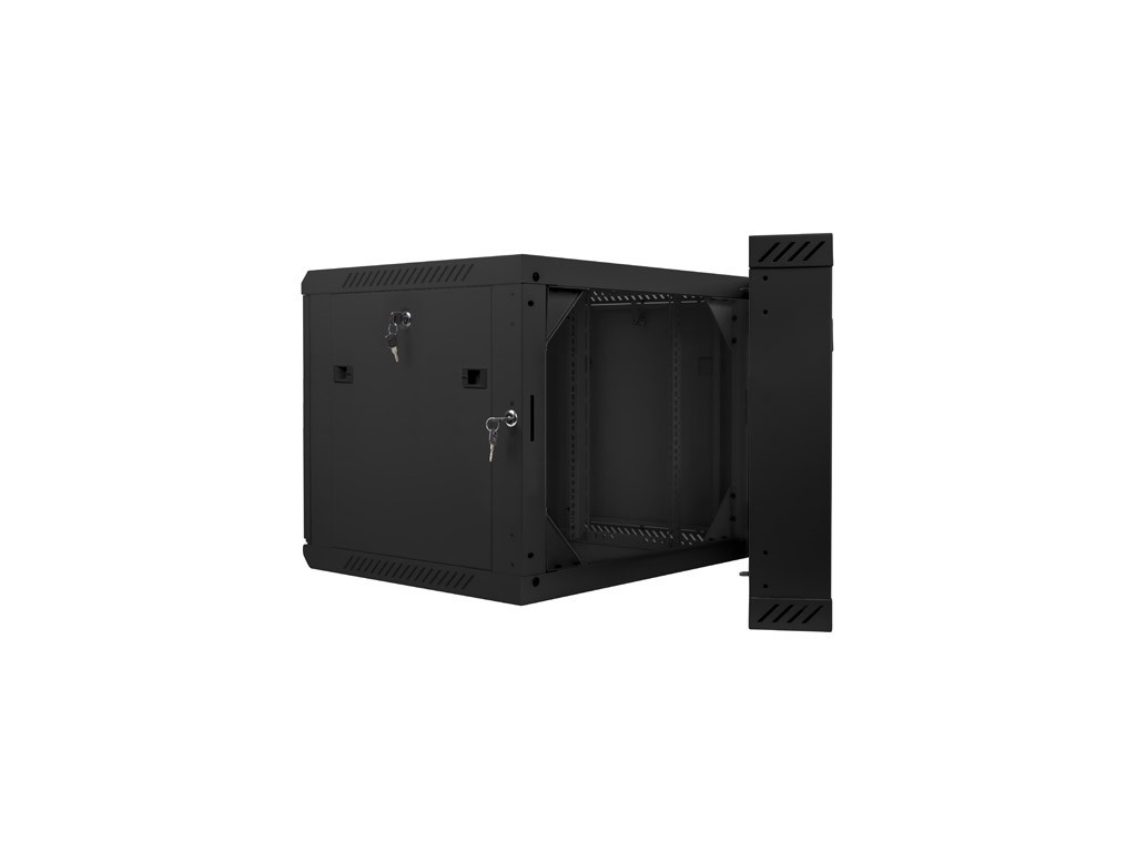 Комуникационен шкаф Lanberg rack cabinet 19” double-section wall-mount 9U / 600x600 for self-assembly (flat pack) 9574_11.jpg
