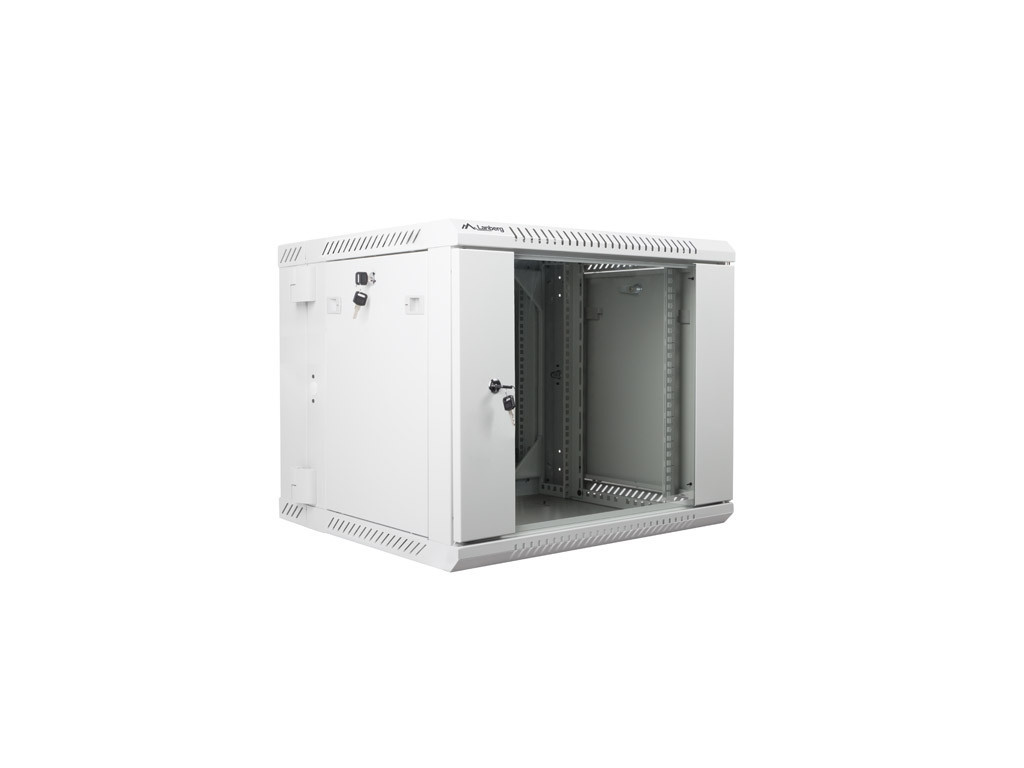 Комуникационен шкаф Lanberg rack cabinet 19” double-section wall-mount 9U / 600x600 for self-assembly (flat pack) 9575_10.jpg