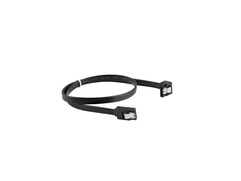 Кабел Lanberg SATA DATA III (6GB/S) F/F cable 30cm metal clips angled 9801_1.jpg