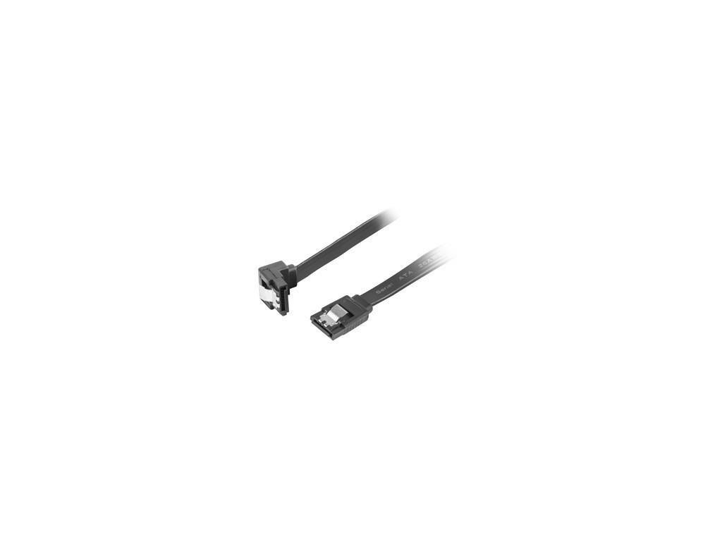Кабел Lanberg SATA DATA III (6GB/S) F/F cable 30cm metal clips angled 9801_11.jpg