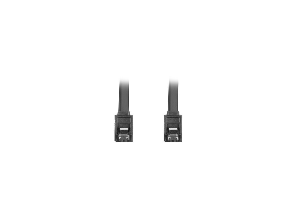 Кабел Lanberg SATA DATA III (6GB/S) F/F cable 30cm metal clips 9811.jpg