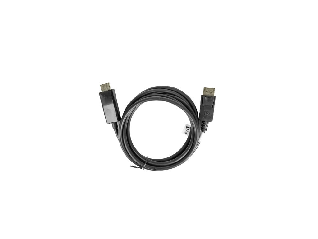 Кабел Lanberg display port (M) V1.1 -> HDMI (M) cable 1.8m 9920_11.jpg