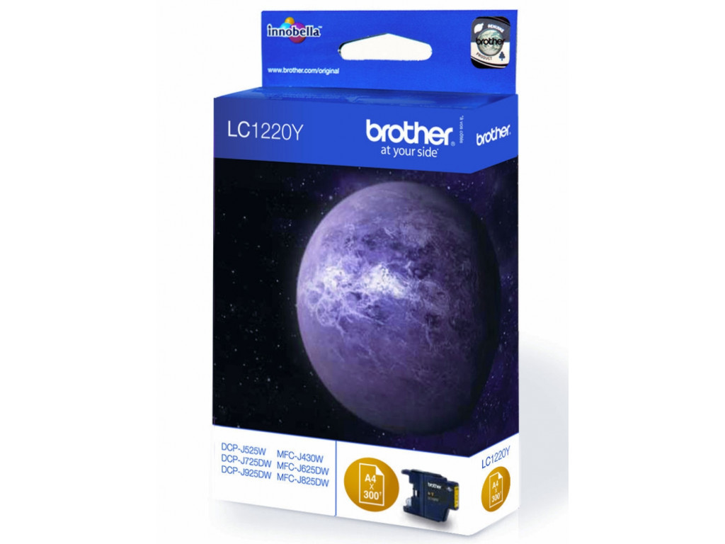 Консуматив Brother LC-1220Y Ink Cartridge for DCP-J525W/DCP-J725DW/DCP-J925DW/MFC-J430W 11113_1.jpg