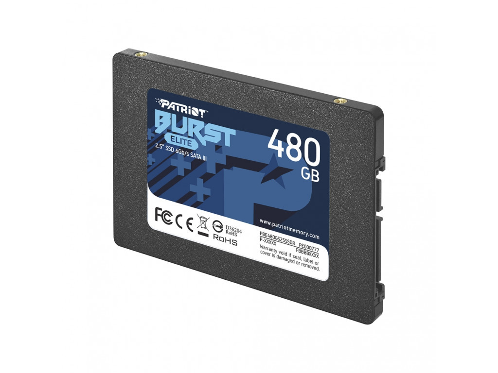 Твърд диск Patriot Burst Elite 480GB SATA3 2.5 15253_1.jpg