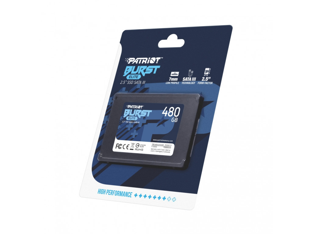 Твърд диск Patriot Burst Elite 480GB SATA3 2.5 15253_55.jpg