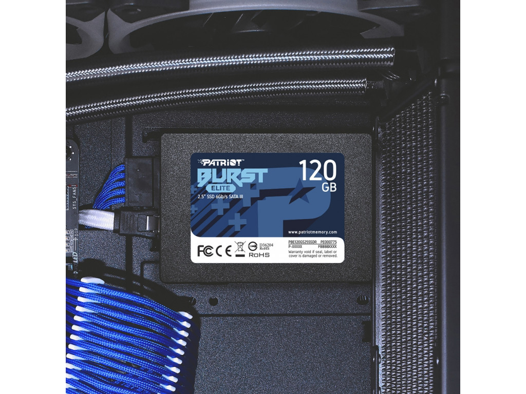 Твърд диск Patriot Burst Elite 120GB SATA3 2.5 15255_52.jpg