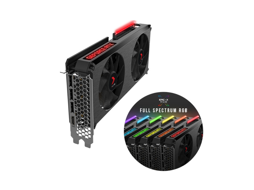 Видео карта PNY GeForce RTX 3060 XLR8 Gaming REVEL EPIC-X RGB Dual Fan Edition 5326_1.jpg