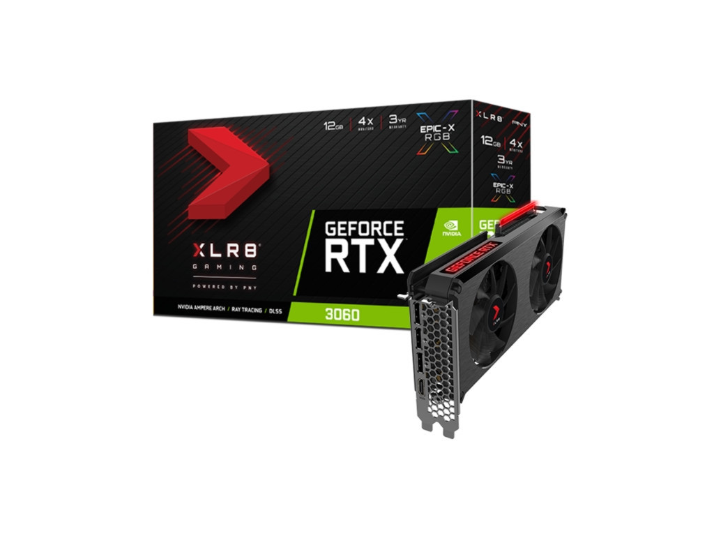 Видео карта PNY GeForce RTX 3060 XLR8 Gaming REVEL EPIC-X RGB Dual Fan Edition 5326_12.jpg