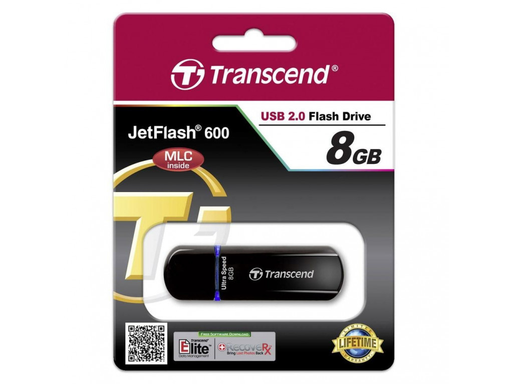 Памет Transcend 8GB JETFLASH 600 (Blue) 10912_1.jpg