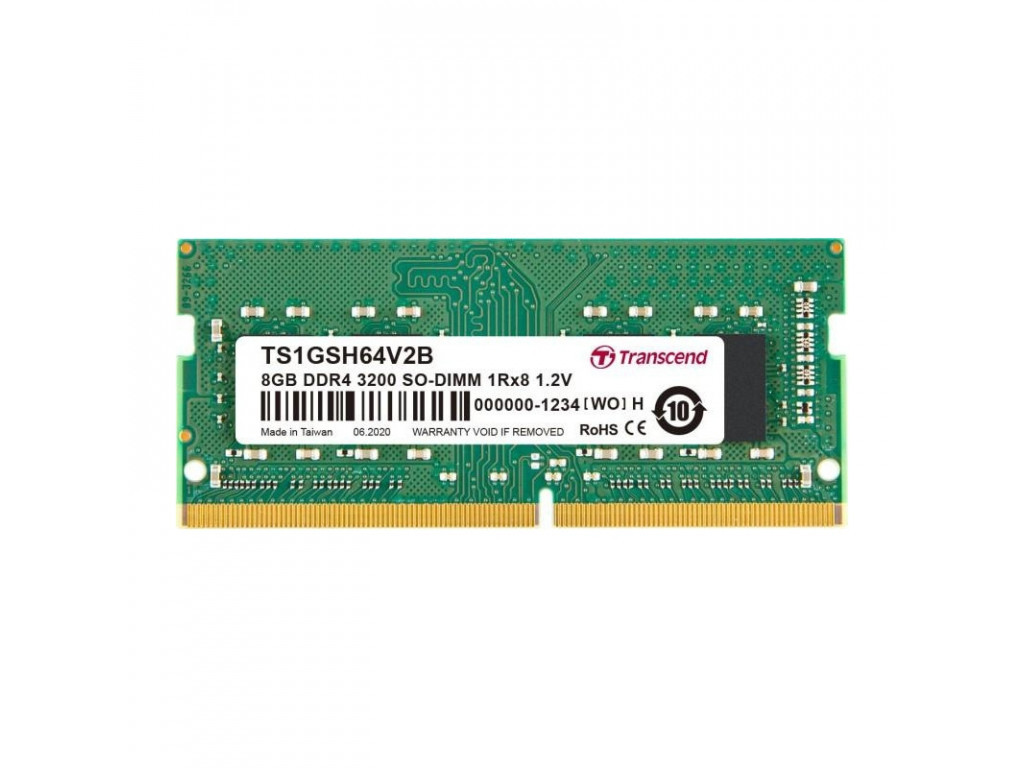 Памет Transcend 8GB DDR4 3200 SO-DIMM 1Rx8 1Gx8 CL22 1.2V 19325.jpg
