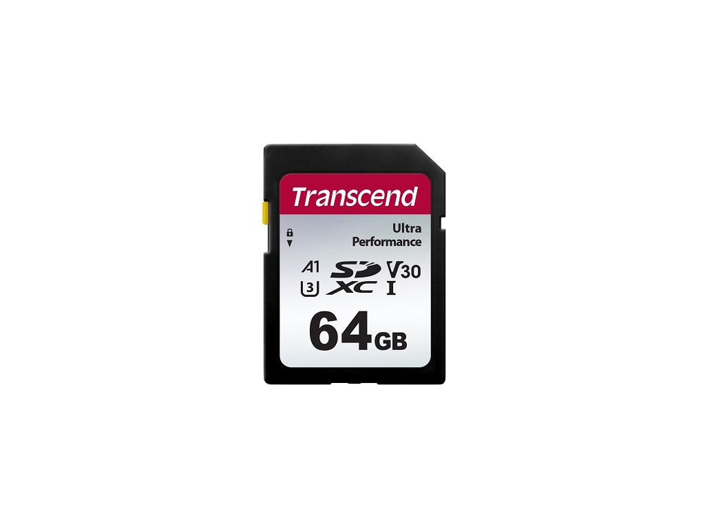 Памет Transcend 64GB SD Card UHS-I U3 A1 Ultra Performance 19488.jpg