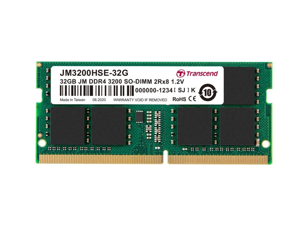 Памет Transcend 32GB JM DDR4 3200Mhz SO-DIMM 2Rx8 2Gx8 CL22 1.2V 5674_2.jpg