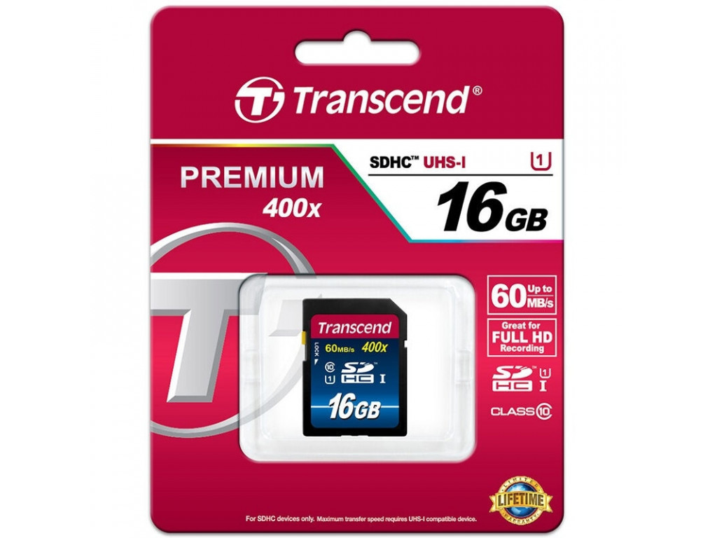 Памет Transcend 16GB SDHC UHS-I Premium (Class 10) 6448_1.jpg