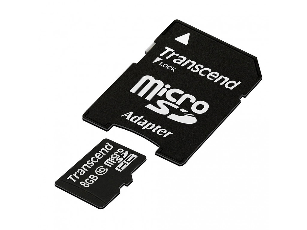 Памет Transcend 8GB microSDHC (with adapter 6488_13.jpg