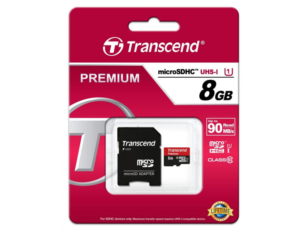 Памет Transcend 8GB micro SDHC UHS-I Premium (with adapter 6492_23.jpg