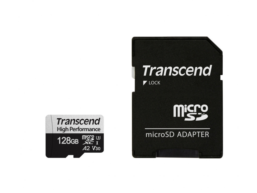 Памет Transcend 128GB microSD with adapter UHS-I U3 A2 6510.jpg