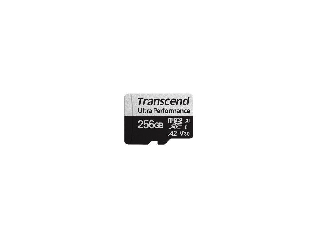 Памет Transcend 256GB microSD w/ adapter UHS-I U3 A2 Ultra Performance 6519_1.jpg