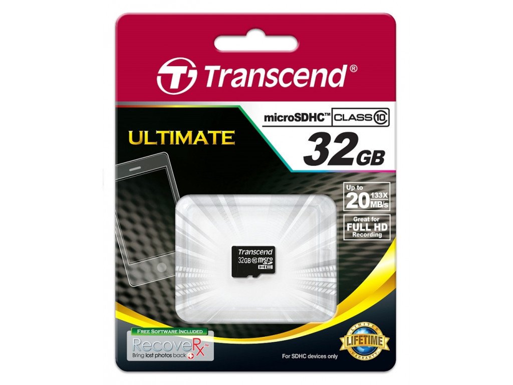 Памет Transcend 32GB micro SDHC (No Box & Adapter 6527_1.jpg