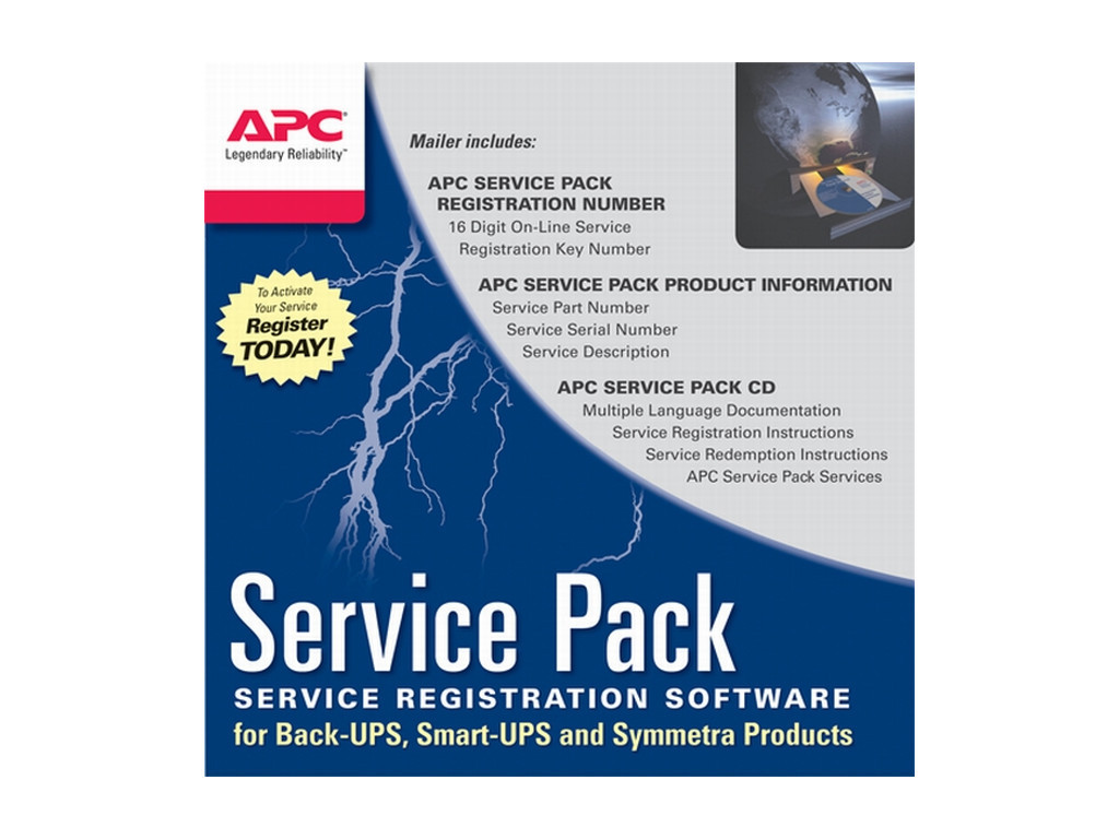 Допълнителна гаранция APC Service Pack 3 Year Warranty Extension (for new product purchases) 15040.jpg