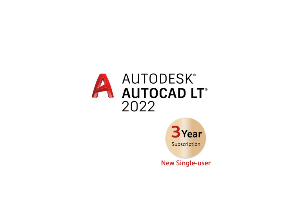 Програмен продукт AutoCAD LT 2023 Commercial New Single-user ELD 3-Year Subscription 21307.jpg
