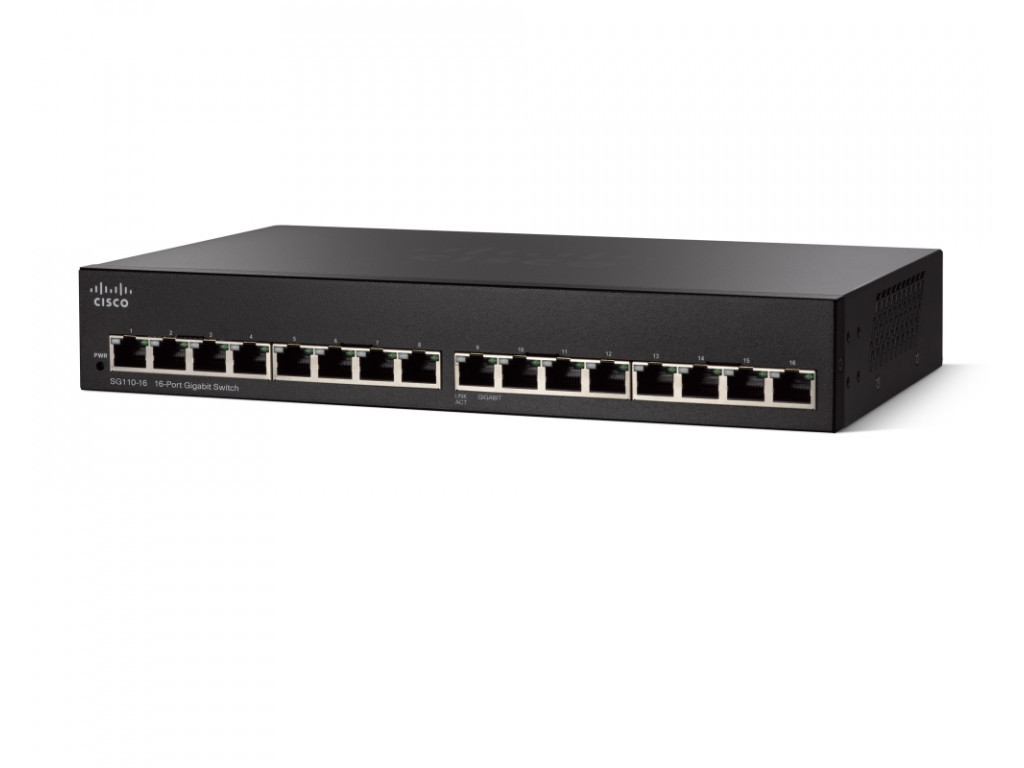 Комутатор Cisco SG110-16 16-Port Gigabit Switch 8943.jpg